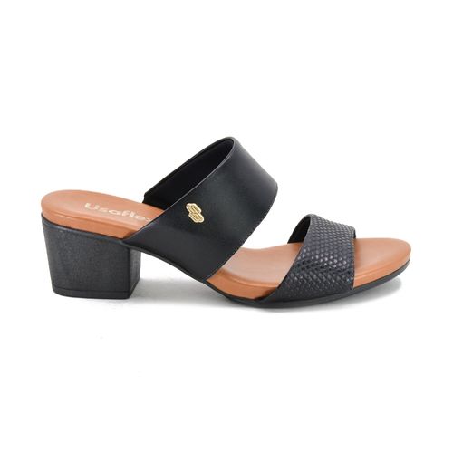 Sandalia Casual Zueco de Cuero Usaflex Travel