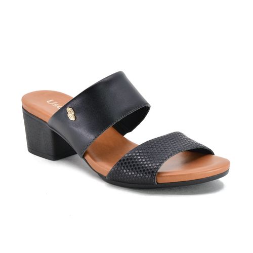 Sandalia Casual Zueco de Cuero Usaflex Travel
