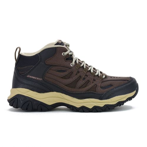 Bota Casual Skechers After Burn Memory Fit Geardo Brown