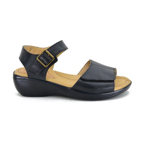 Sandalia Confort de Cuero Marco Donatti con Velcro