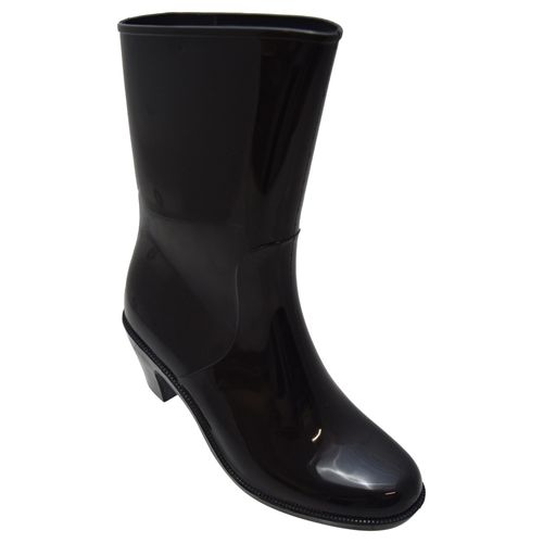 Bota De Lluvia Con Taco American Sport