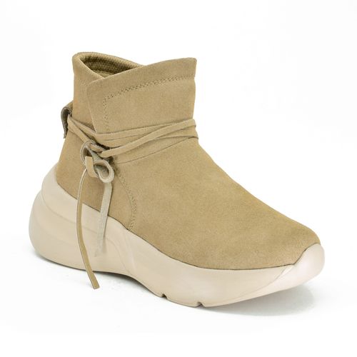 Bota Casual de Cuero Hitec con Cierre Mouths