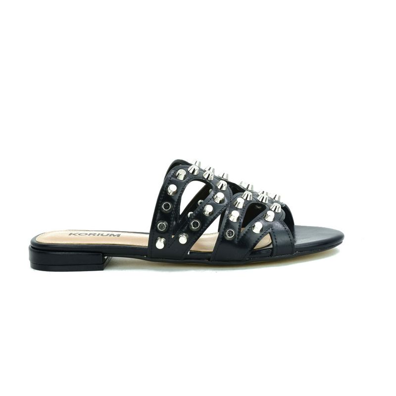 Sandalia-Casual-Korium-Studs