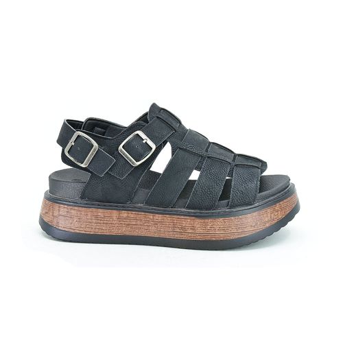 Sandalia Casual Korium Candy Strips con Plataforma