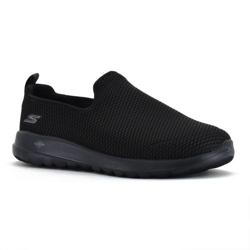 Champion Deportivo Skechers GoWalk Max Slip-on Wide Fit Horma Ancha Black
