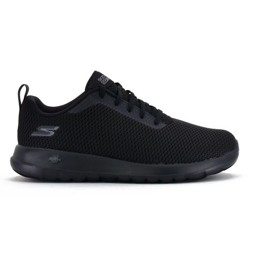 Champion Deportivo Skechers Go Walk Max Wide Fit Horma Ancha Black
