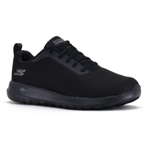 Champion Deportivo Skechers Go Walk Max Wide Fit Horma Ancha Black