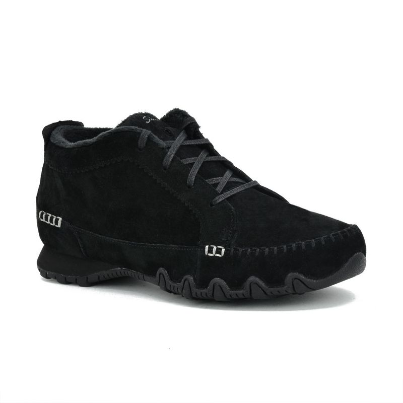 Bota-Skechers-Relaxed-Fit-Bikers-Lineage-Wide-Fit-Black