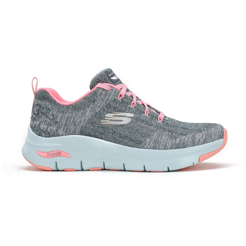 Champion-Deportivo-Skechers-Arch-Fit-Comfy-Wave-Grey