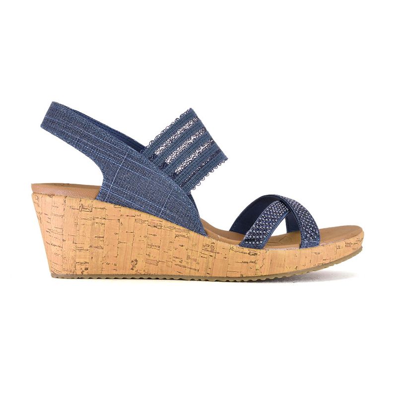 Sandalias tacon best sale corrido corcho