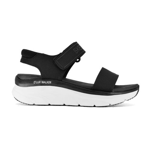 Sandalia Casual Skechers D'Lux Walker New Block Black