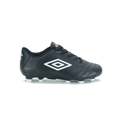 Champion Deportivo Umbro Fútbol Césped Classico para Niños All Black Talles 28-37