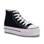 Champion-Deportivo-Bota-Tela-Alto-American-Sport-Plataforma-Doble