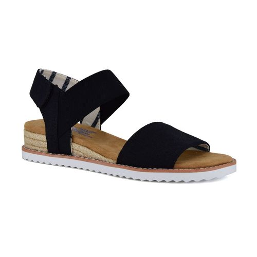 Sandalia Casual Skechers BOBS Desert Kiss Poppy Bloom Black