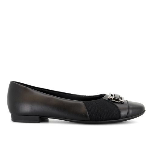 Zapato Casual de Cuero Usaflex Care Juanetes Onix