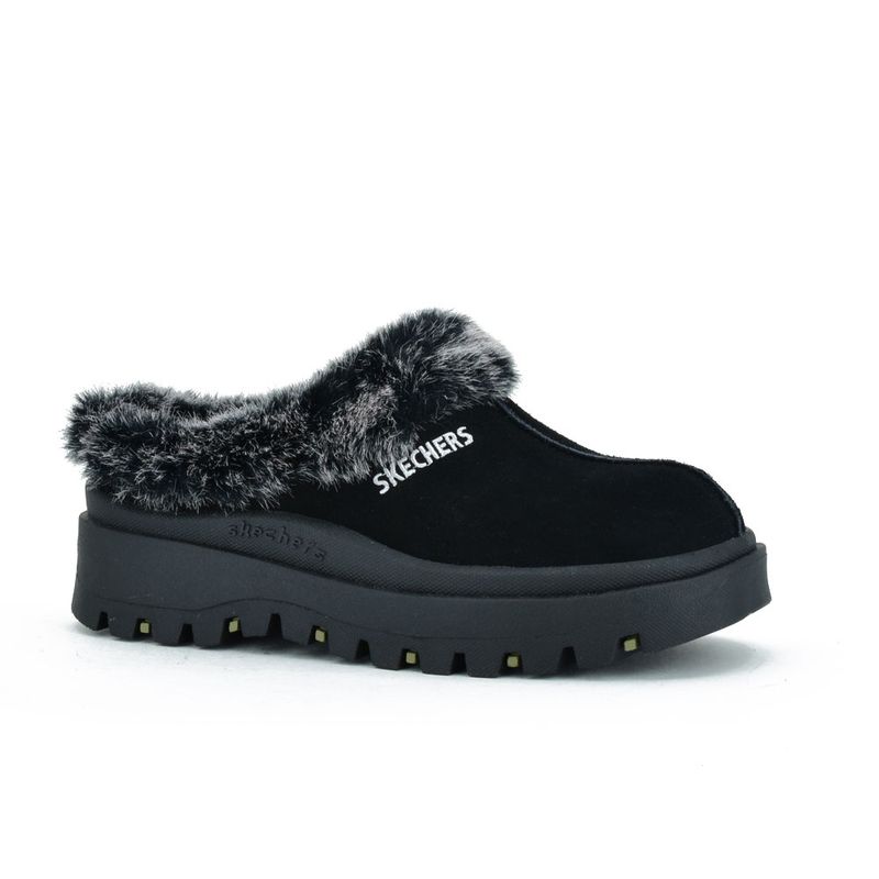 ZapatoZuecoSkechersShindigsFortressBlack
