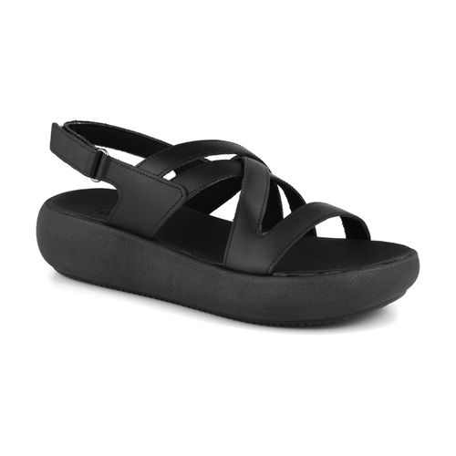 Sandalia Plataforma Usaflex con Tiras y Velcro