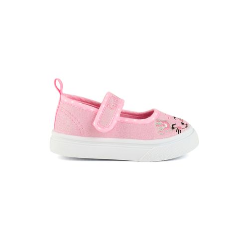 Zapato Deportivo Guga con Velcro Pink Kitty