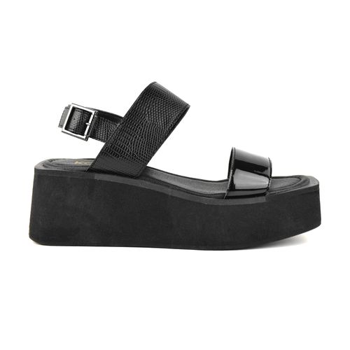 Sandalia Casual Taco Alto Korium Amapola