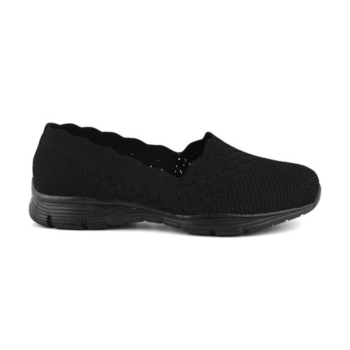 Champion Casual Skechers Seager Stat Horma Ancha Black