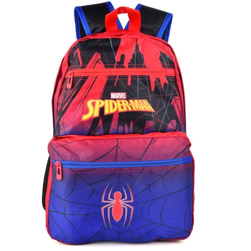 Mochila Marvel Spiderman Tres Reparticiones