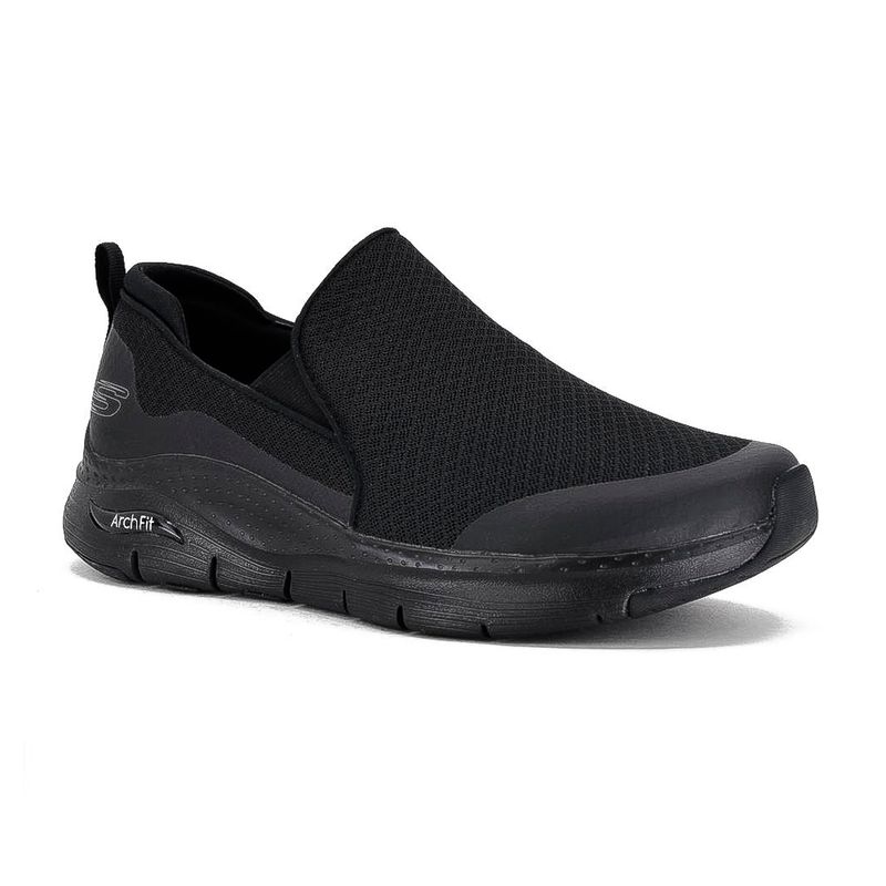 ChampionDeportivoSkechersArchFitBanlinWideFitHormaAnchaBlack