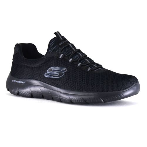 Champion Deportivo Skechers Men HORMA ANCHA Summits Black