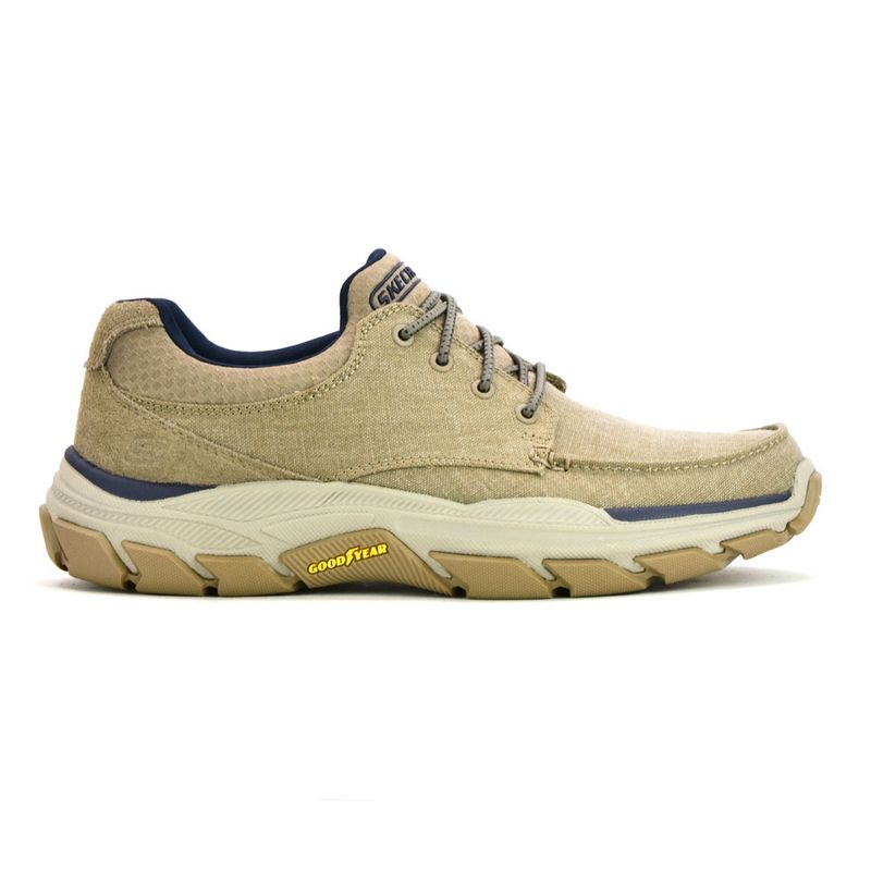 ZapatoCasualSkechersRespectedLoletoBeige