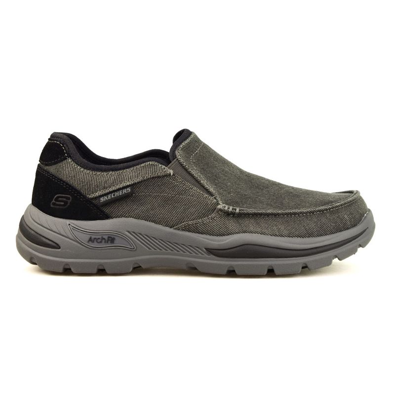 ZapatoCasualSketchersArchFitMotleyDavenBlack