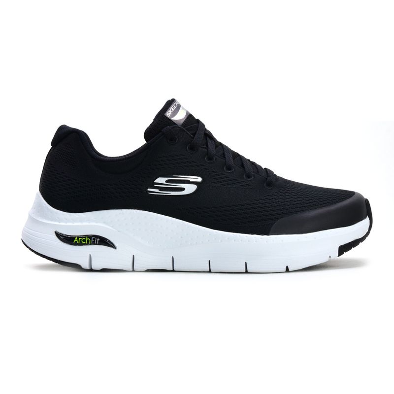 ChampionDeportivoSkechersArchFitWideFitHormaAnchaBlack