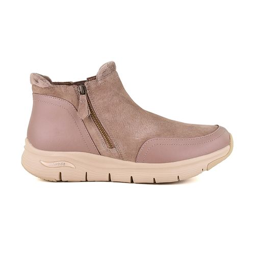 Bota Casual Skechers Arch Fit Smooth Modest Beige