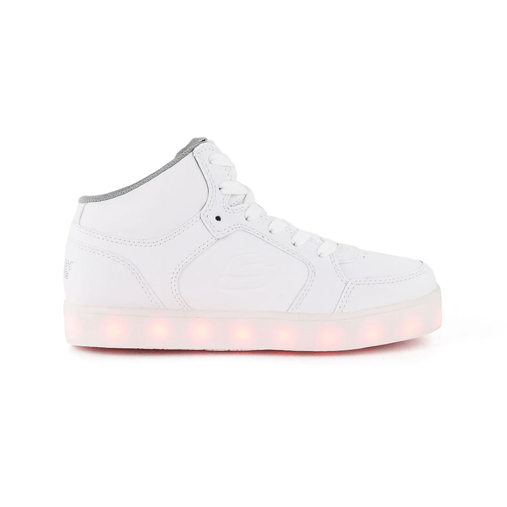 Skechers white best sale energy lights