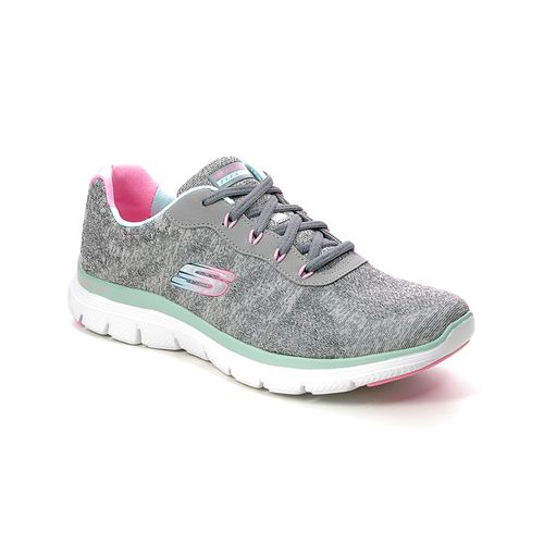 Champion Deportivo Skechers Flex Appeal 4.0 Fresh Move Grey