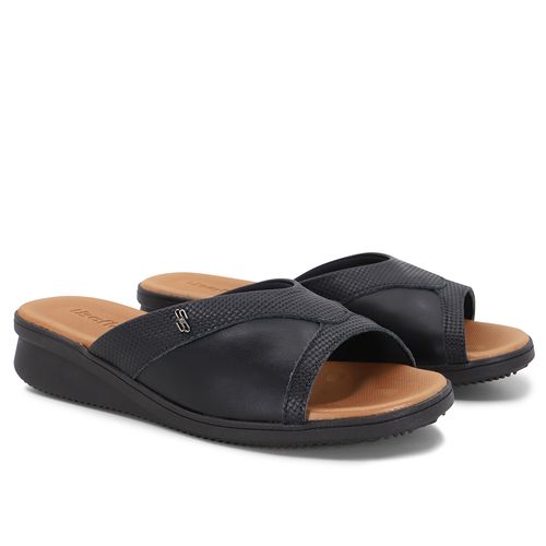 Zueco Sandalia de Cuero Usaflex Tresse Juanetes