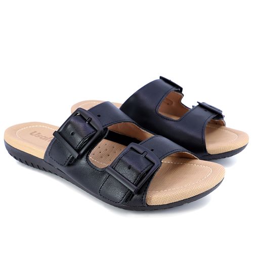 Sandalia Casual De Cuero Usaflex Milán