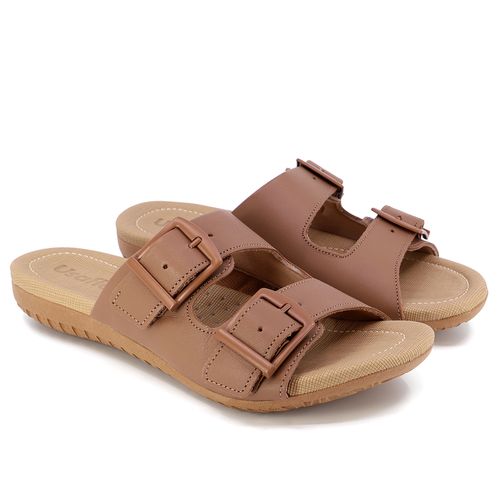 Sandalia Casual De Cuero Usaflex Milán