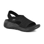 SandaliaCasualSkechersGoWalkArchFitAllBlack