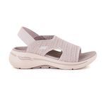 SandaliaCasualSkechersGoWalkArchFitBeige