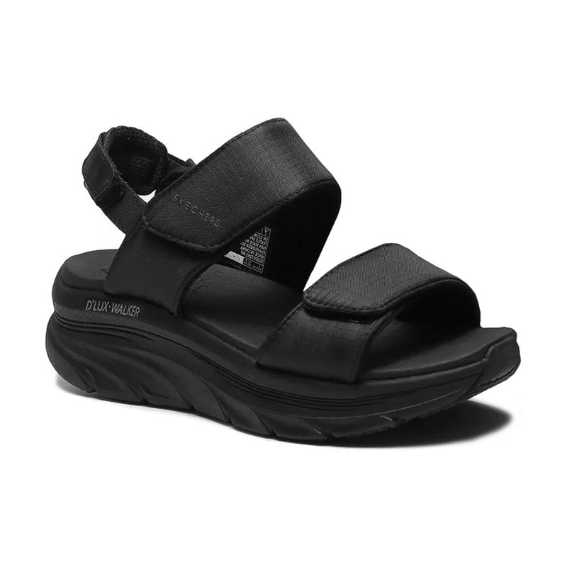 SandaliaCasualSkechersD-LUXWALKERFRESHOUTLOOKAllBlack