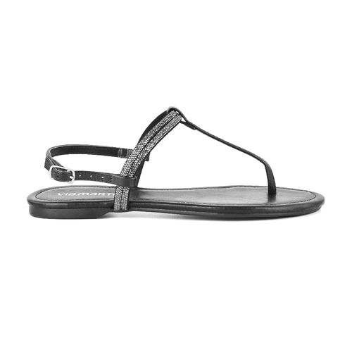 SANDALIA CASUAL VIA MARTE RÍO S05 BLACK