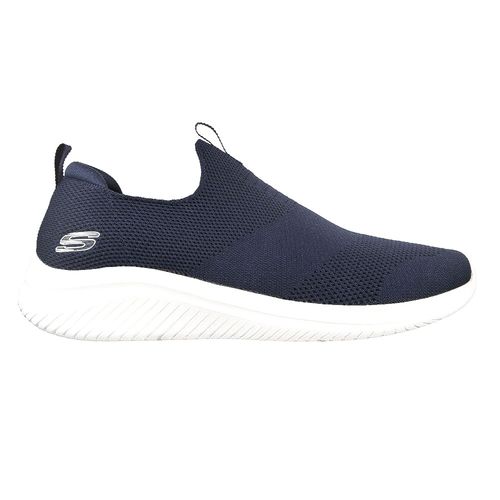 Champion Deportivo Skechers Ultra Flex 3.0 Denlark Wide Fit Horma Ancha Navy