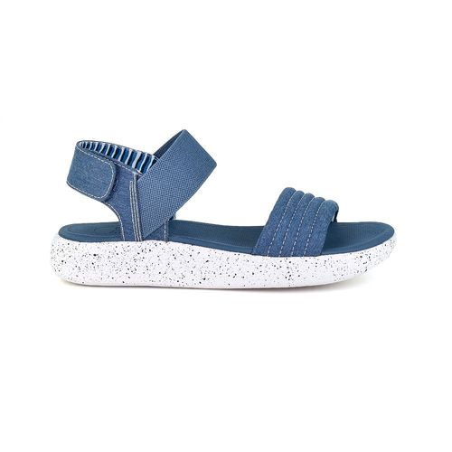 Sandalia Casual Skechers Bobs Summer Skipper Optical Chill Navy