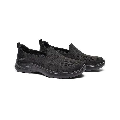Champion Deportivo Skechers GO WALK 6 Ocean Splash All Black
