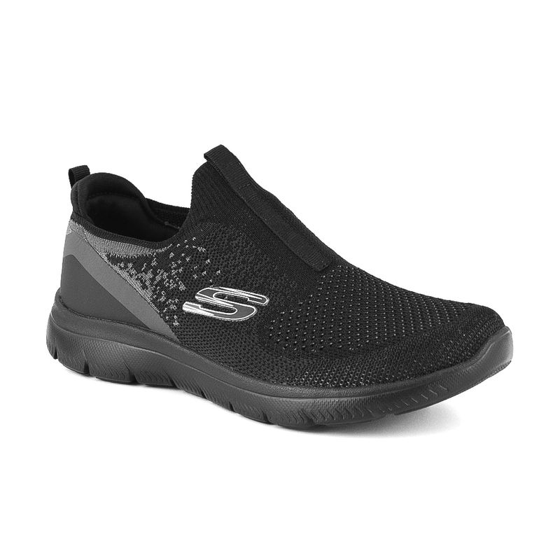 CHAMPIONDEPORTIVOSKECHERSSUMMITSDAILYFLOURISHALLBLACK