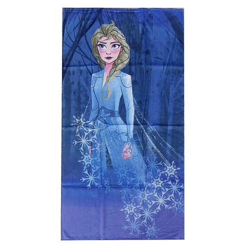 TOALLÓN INFANTIL FROZEN ELSA 70 cm x 130 cm