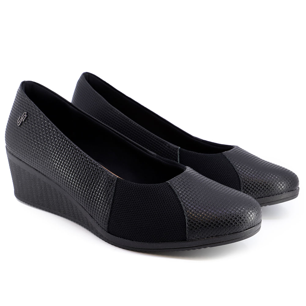 Zapato Confort Zapatos De TacÃ³n Corrido Bajitos Zapato De Tacón