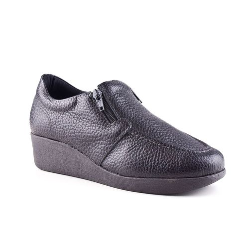 ZAPATO TACO CORRIDO DE CUERO USAFLEX PERAWAT