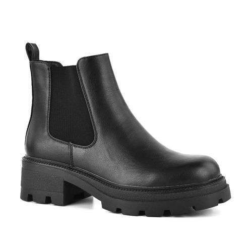 BOTA CASUAL TACO BAJO KORIUM GOLDA