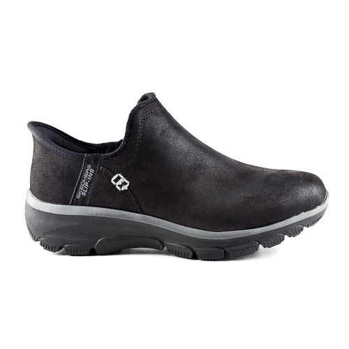 BOTA CASUAL SKECHERS SLIP-INS RELAXED FIT EASY GOING MODERN HOUR BLACK