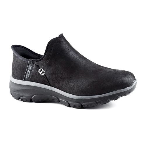 BOTA CASUAL SKECHERS SLIP-INS RELAXED FIT EASY GOING MODERN HOUR BLACK